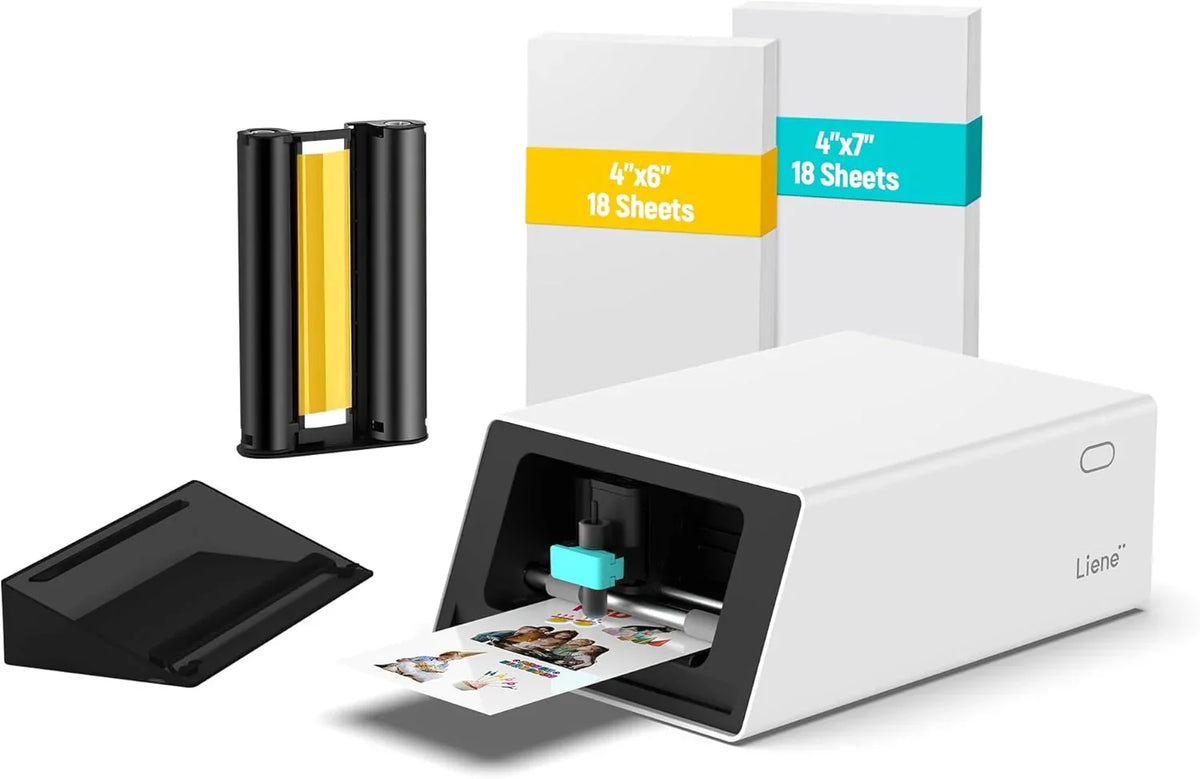 Color Sticker Printer and Cutter - A Multi-functional Sticker Manufacturing Equipment That Combines Diy Creativity, Custom Label and Gift...