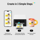Color Sticker Printer and Cutter - A Multi-functional Sticker Manufacturing Equipment That Combines Diy Creativity, Custom Label and Gift... image 2