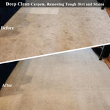 Commercial Floor Scrubber Machine with Brushes and Pads, Heavy Duty Floor Buffer Polisher and Cleaner- Deep Cleaning Tile and Grout, Hardwood... image 3