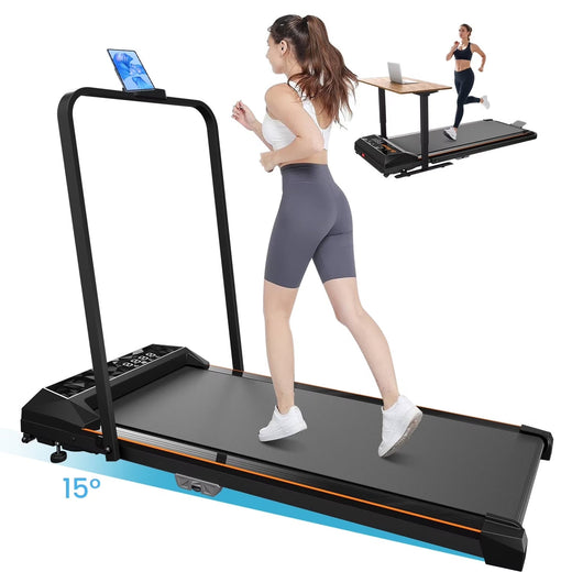 Coolhut Walking Pad, Under Desk Treadmill, 4-in-1 Home/office Treadmill, Compact and Portable Foldable Treadmill, No Installation, Low Noise,...