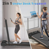 Coolhut Walking Pad, Under Desk Treadmill, 4-in-1 Home/office Treadmill, Compact and Portable Foldable Treadmill, No Installation, Low Noise,... image 6