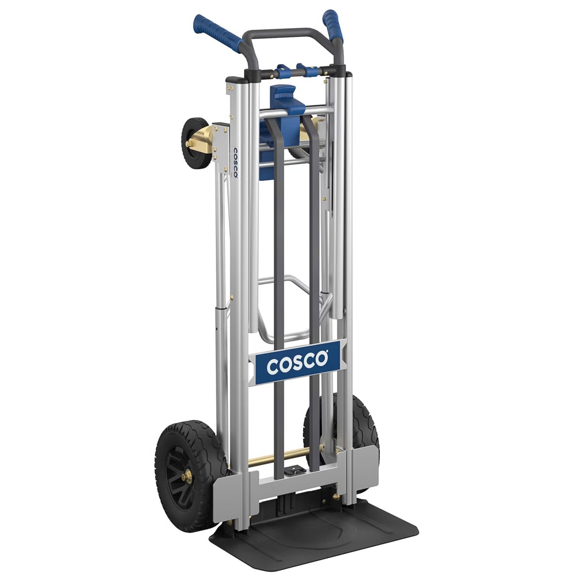 COSCO 5-in-1 Convertible Hand Truck with 3 Position Extendable Handle