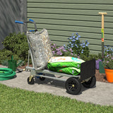 COSCO 5-in-1 Convertible Hand Truck with 3 Position Extendable Handle view 8