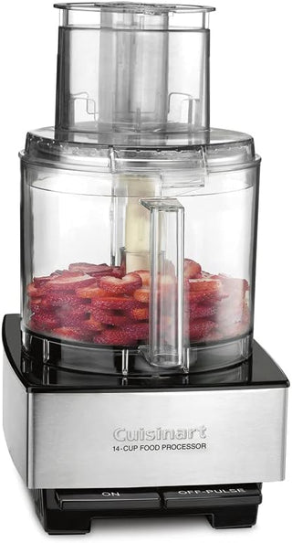 Cuisinart Food Processor 14-Cup Vegetable Chopper for Mincing, Stainless Steel for Home Organization