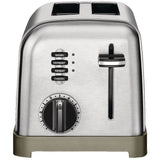 Cuisinart Metal Classic Toaster with 6 Settings, Stainless Steel, 2-Slices