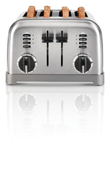 Cuisinart Metal Classic Toaster with 6 Settings, Stainless Steel, 4-Slices image 2
