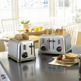 Cuisinart Metal Classic Toaster with 6 Settings, Stainless Steel, 4-Slices image 3
