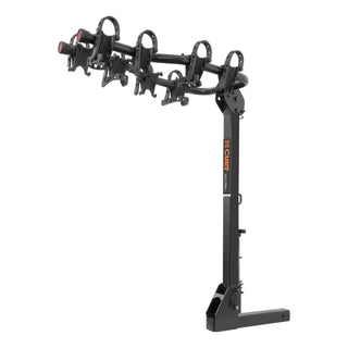 CURT 12126 Premium Hitch-Mounted Bike Rack (4-Bike, 2-in Shank)