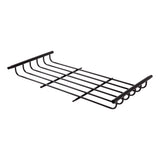 CURT 18124 Steel Roof Rack Cargo Basket/Carrier Extension, Black, 6-sq.ft