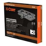 CURT 18145 48 x 20-Inch Basket Hitch Cargo Carrier, 500 lbs Capacity, Black Steel, 1-1/4, 2-In Adapter Shank image 2