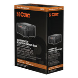 CURT 18220 Weather-Resistant Vinyl Roof Top Cargo Bag, Black, 38 x 34 x 18-in image 2