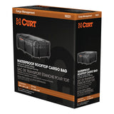 CURT 18221 Weather-Resistant Vinyl Roof Top Cargo Bag, Black, 59 x 34 x 21-in image 2