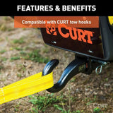 CURT 83066 2-in x 30-ft Tow Strap (9,000-lb, GVW) image 5