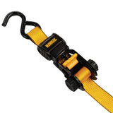 Dewalt DXBC15006X 1,500-lb Ratchet Tie-Down, with Storage Bag, 1-in x 10-ft, 6-pk, Yellow image 4