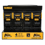 DEWALT DXBC18004 1,800-lb Ratchet Tie-Down Straps, 1.25-in x 12-ft, 4-pk image 2