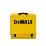 DEWALT Handheld Steel Shop Tool Box with Lid & Handle, Yellow, 15-in image 2