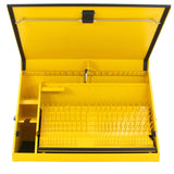 DEWALT Triangle Portable Multi-Tier Steel Tool Box with Power Outlet, 36-in image 8