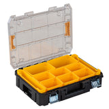 Dewalt TSTAK Stackable Organizer with Clear Lid, 44-lb image 3
