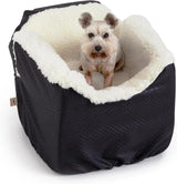 Dog Car Seat: Lookout I Dog Booster Car Seat for Dogs Small 5-15 Lbs, Size: Small, Fabric: Black Diamond, Pet Car Seat to Alleviate Car... image 2