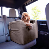 Dog Car Seat: Lookout I Dog Booster Car Seat for Dogs Small 5-15 Lbs, Size: Small, Fabric: Black Diamond, Pet Car Seat to Alleviate Car... image 4