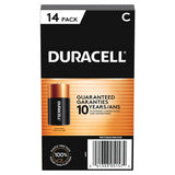 Duracell C Alkaline Batteries, 14-count view 2