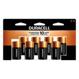 Duracell Coppertop C Alkaline Batteries, All Purpose, 8-pk