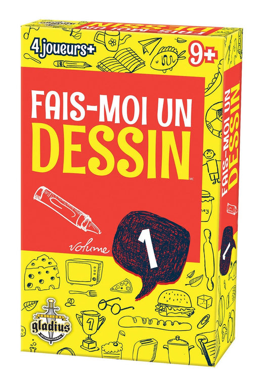 Editions Gladius Fais-moi un dessin vol. 1, French Edition, Ages 3 -5 yrs