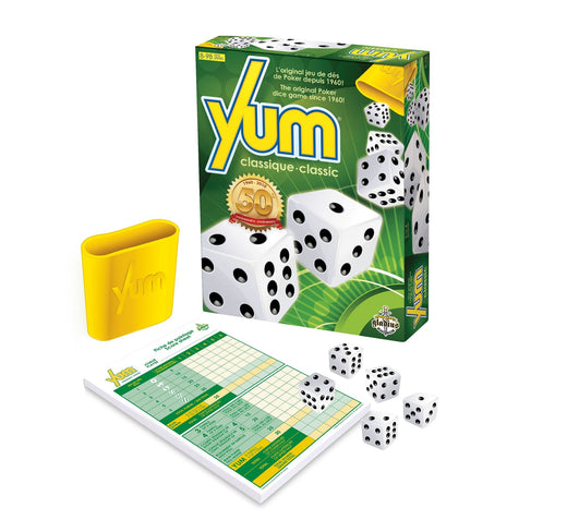 Editions Gladius Yum Classic Collector's Edition Poker Dice Game Set, Ages 8+