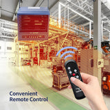 Electric Garage Heater, 7500-Watt Digital Fan-forced Ceiling Mount Shop Heater with Full-function Remote, 240-Volt Hardwired Heater with... image 4