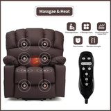 Electrically Adjustable Reclining Chair - Electrically Massaging Adjustable Reclining Chair. The Chair Seat Has A Heating Function. Large... image 2