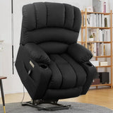 Electrically Adjustable Reclining Chair - Electrically Massaging Adjustable Reclining Chair. The Chair Seat Has A Heating Function. Large... image 4