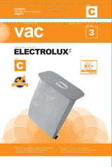 Electrolux Type C Replacement Allergen Vacuum Cleaner Bags, 3-pk