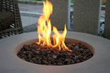 Elementi Lunar Bowl Fire Pit, Natural Gas, Light Grey, 45,000 BTU image 5