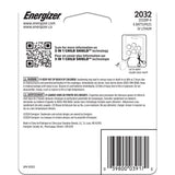 Energizer 6-pk CR2032 3V / 3 Volt Lithium Coin Cell Batteries, Long Lasting image 3