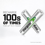 Energizer NH12BP-2 2-pk AAA 800mAh NiMH Rechargeable Batteries, Pre-Charged, All Purpose image 3