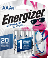 Energizer Ultimate Lithium AAA Batteries, 8-pk image 2