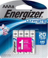 Energizer Ultimate Lithium AAA Batteries, 8-pk image 3