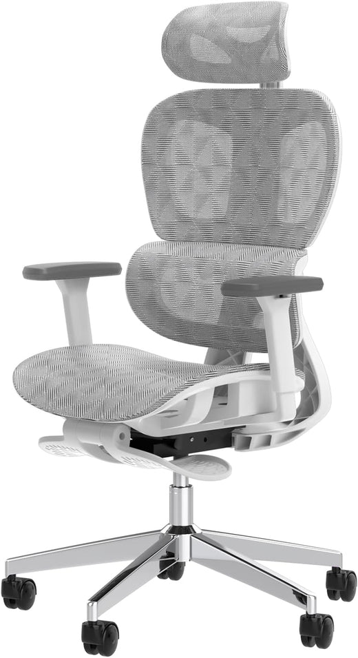 Ergonomic Mesh Office Chair with 3D Adjustable Armrest,plastic Frame High Back Desk Computer Chair Ergo3d Ergonomic Office Chair with Wheels...