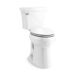 Extra Tall Highline Arc Complete Solution 2-piece 1.28 Gpf Single Flush Elongated Toilet in White (seat Included) 78305-0