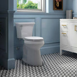 Extra Tall Highline Arc Complete Solution 2-piece 1.28 Gpf Single Flush Elongated Toilet in White (seat Included) 78305-0 image 2