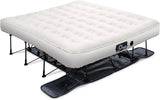 Ez-bed (king) Air Mattress with Frame & Rolling Case, Self Inflatable, Blow Up Bed Auto Shut-off, Comfortable Surface Airbed, Best for Guest,...