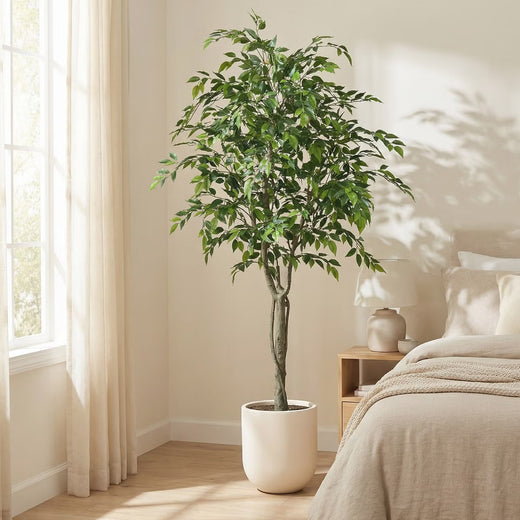 Faux 6.5' Ficus Tree