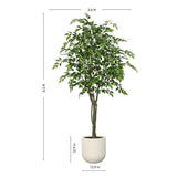 Faux 6.5' Ficus Tree view 2
