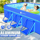 Foldable Pool, Large Non-inflatable Swimming Pool for Kids,adult Collapsible Pools Hard Plastic Shell, Oversized Thickened,portable Folding... image 4