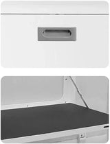 Folding Aluminum Picnic Table for RV Caravan, Double Lock Design, Lightweight Outdoor Table for Campervan & Motorhome, Perfect for Camping &... image 2