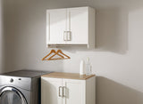 For Living 2-Door Wall Laundry Cabinet, White image 7
