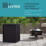 For Living 20lb Propane Tank Hideaway/Holder For Fire Pit image 4