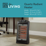 For Living Quartz Radiant Heater image 5