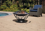 For Living Savona Round Wood-Burning Outdoor Fire Bowl/Fire Pit, 29.5 x 20-in image 6
