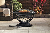 For Living Savona Round Wood-Burning Outdoor Fire Bowl/Fire Pit, 29.5 x 20-in image 9